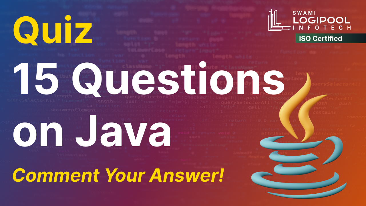 Java Developer 15 MCQ questions